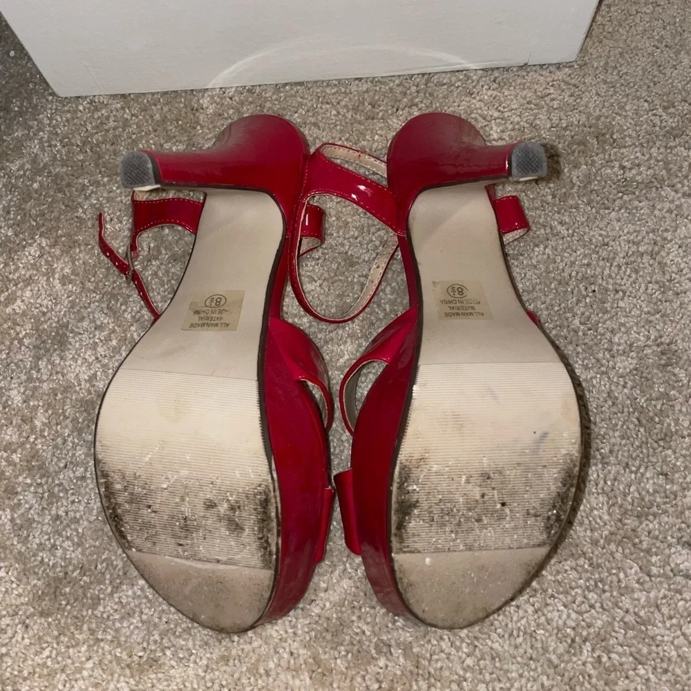 Delicious Brand Platform Red Heels